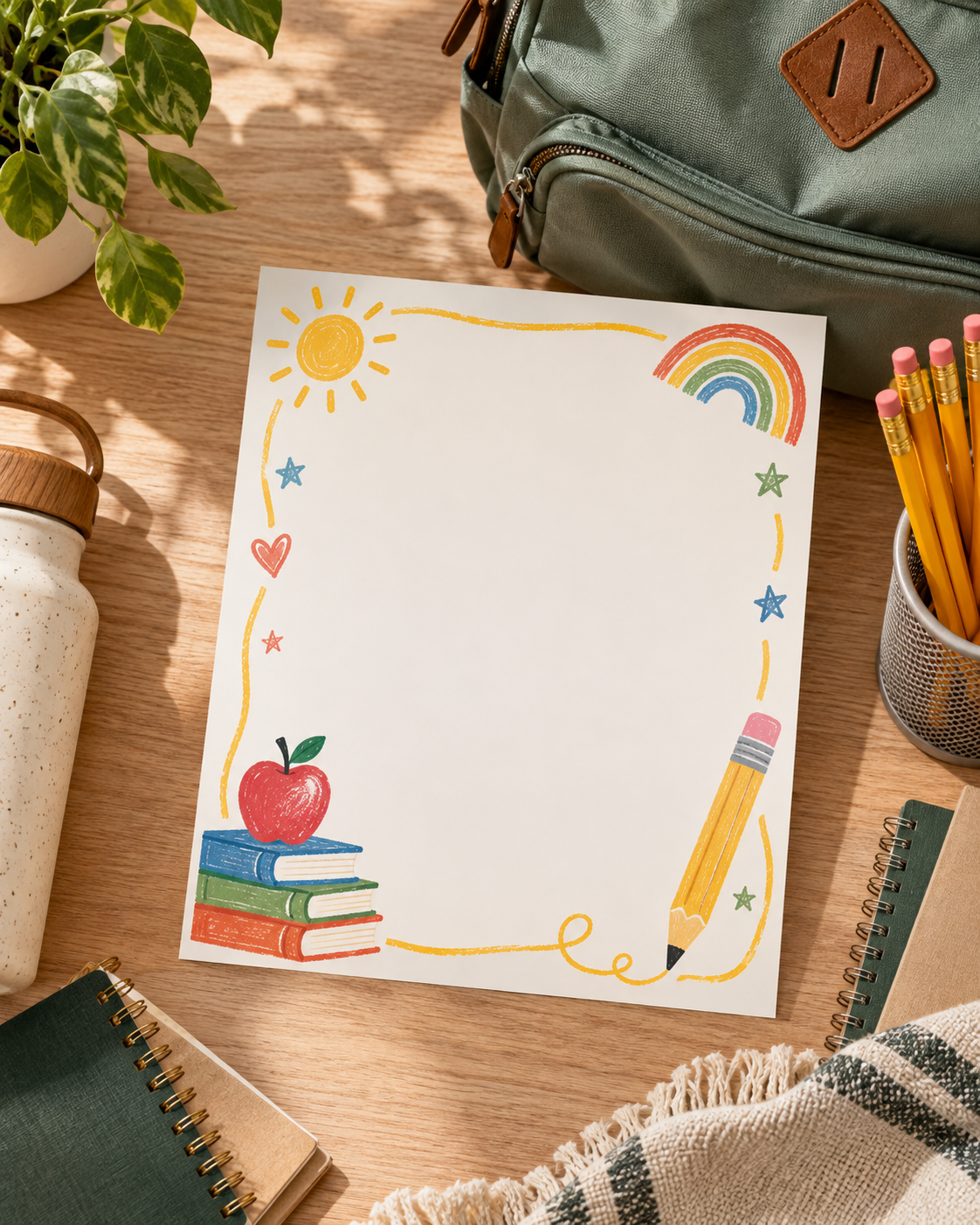 First day of school printable sign for student photo keepsake