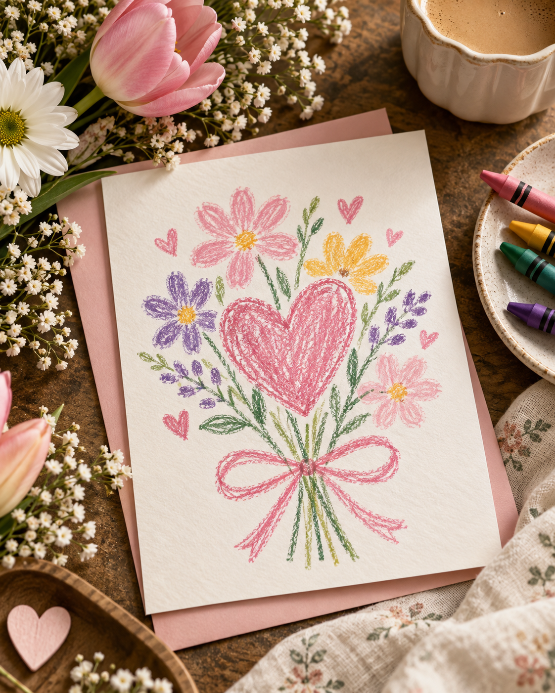 Mother's Day printables for kids to create a personal keepsake