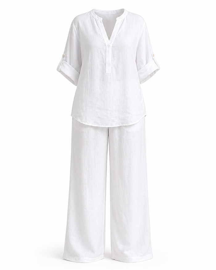 Ensemble d'été en Lin pour femme — vue 2